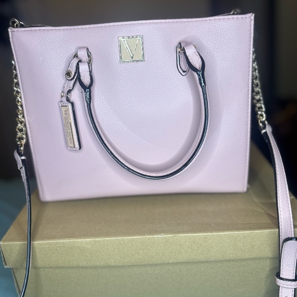 Elegant Pink Victoria Secret Cross Body Bag - Picture 3 of 5